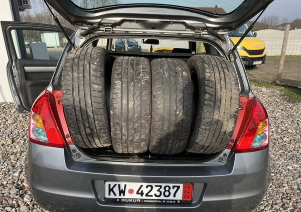 Suzuki Swift cena 7900 przebieg: 220000, rok produkcji 2008 z Zagórów małe 121